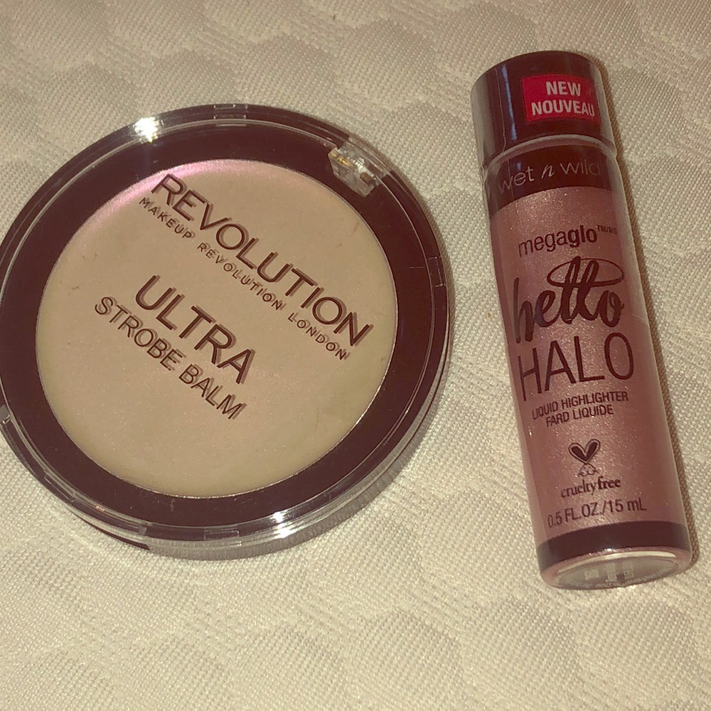 Never used Balm & Liquid Highlighter.
